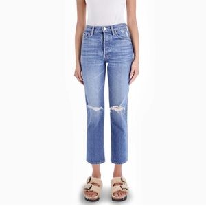 MOTHER | The Tomcat Straight Leg | in Playing With Scissors Size 27